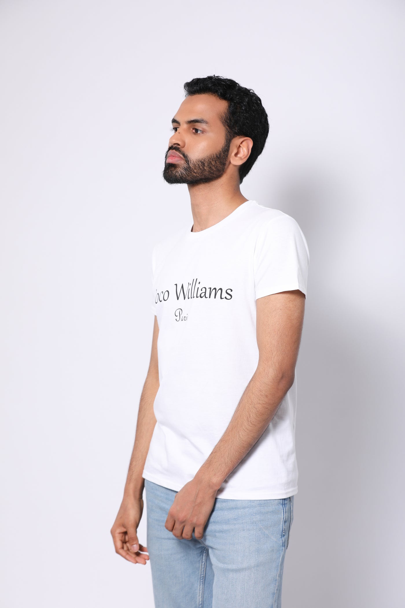 T-shirt homme blanc - Coco Williams