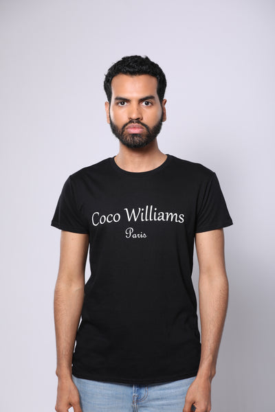 T-shirt homme noir - Coco Williams