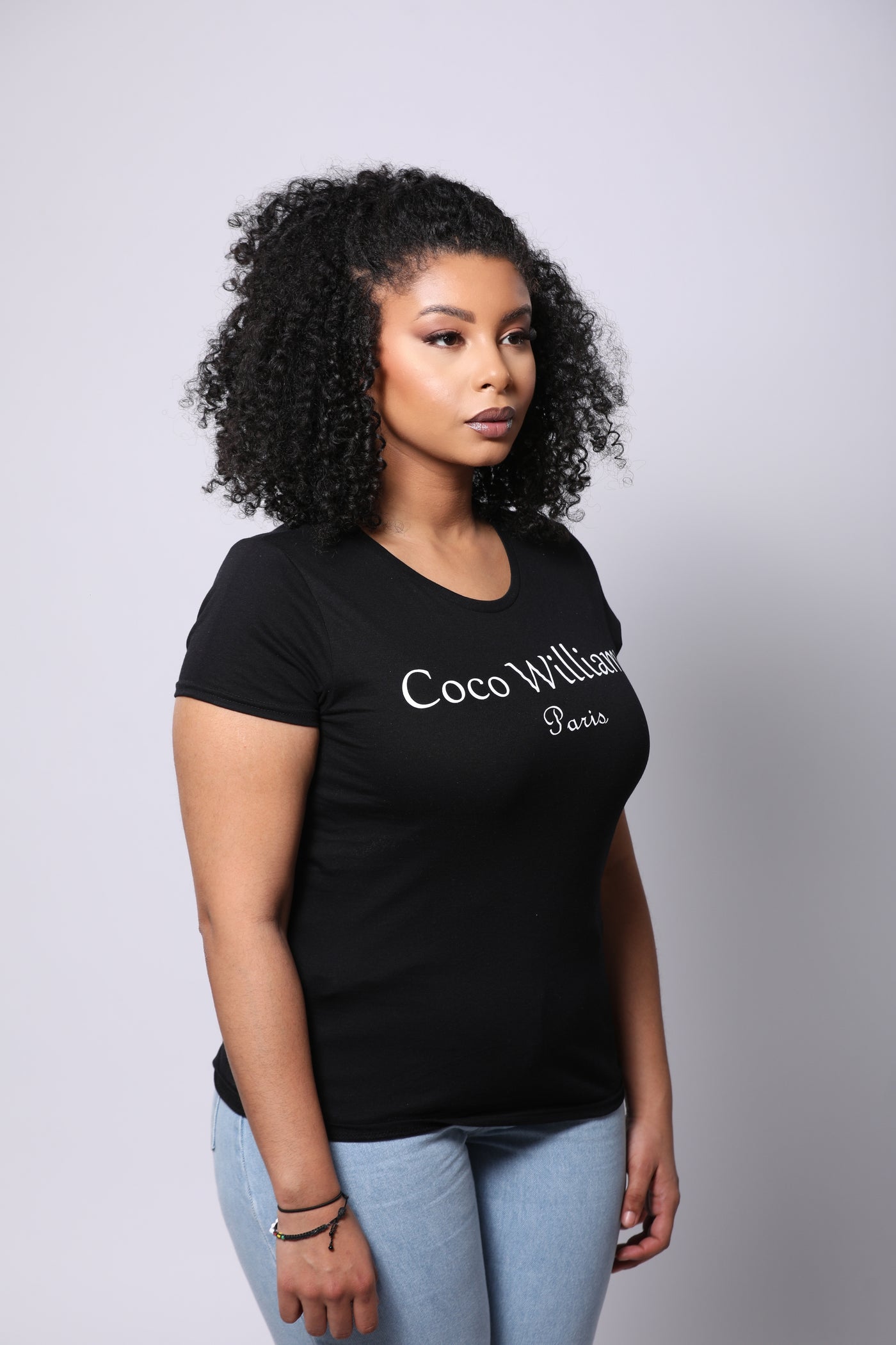 T-shirt femme noir - Coco Williams