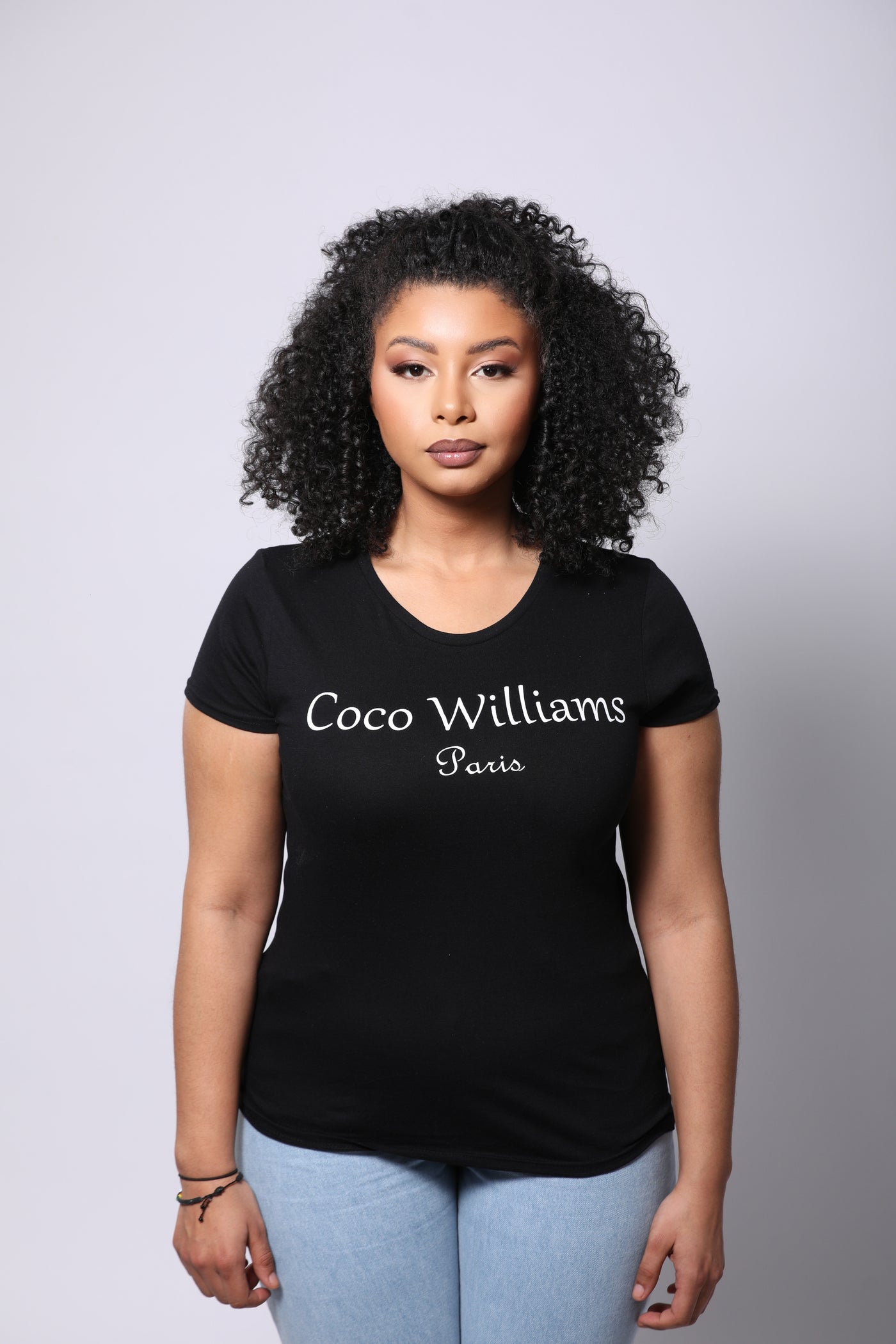 T-shirt femme noir - Coco Williams