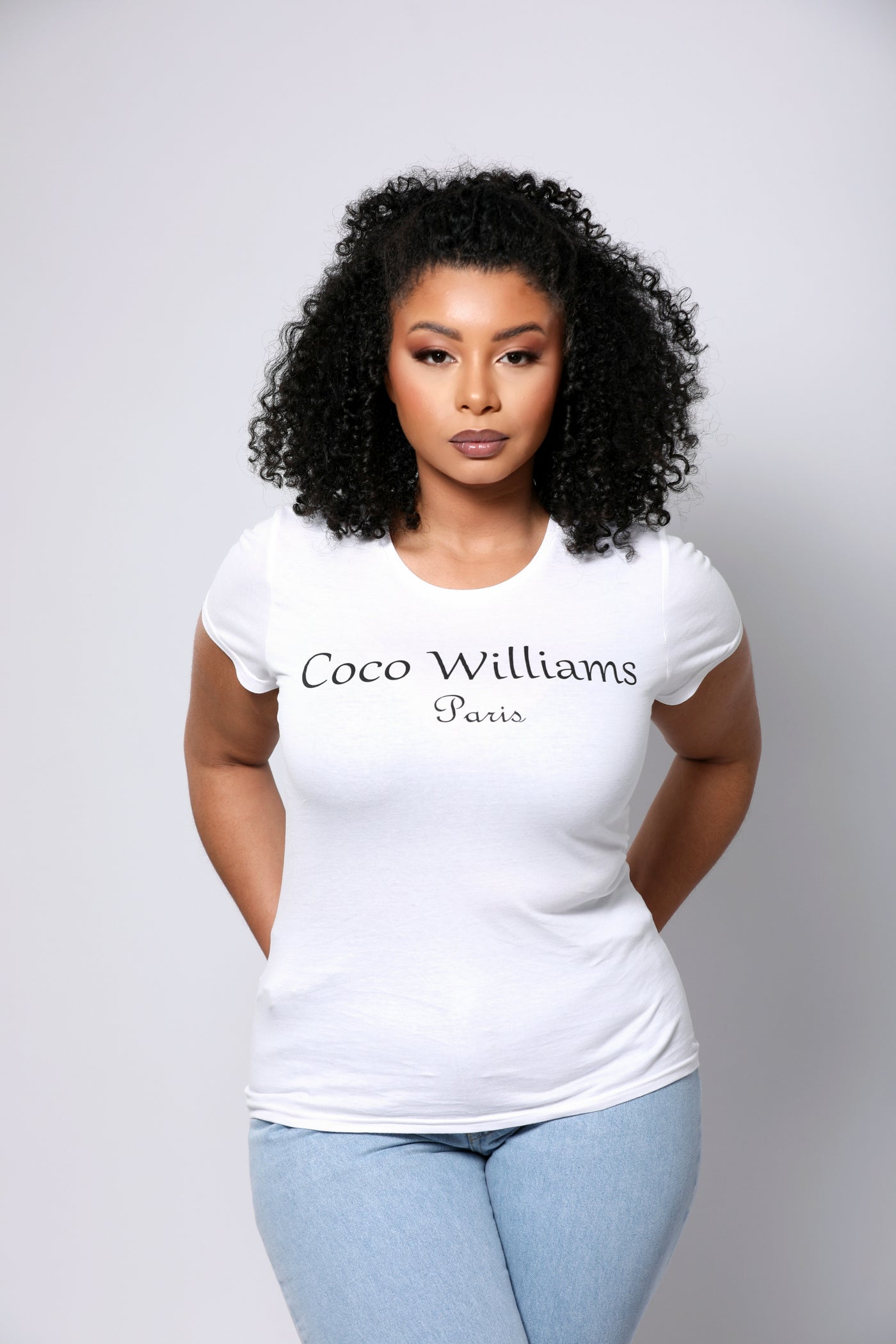 T-shirt femme blanc - Coco Williams