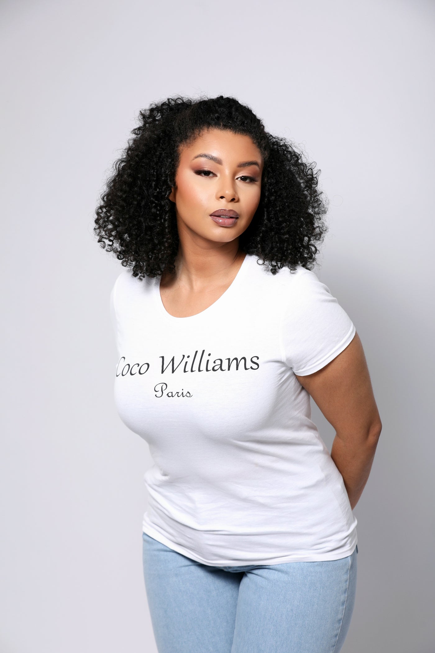 T-shirt femme blanc - Coco Williams