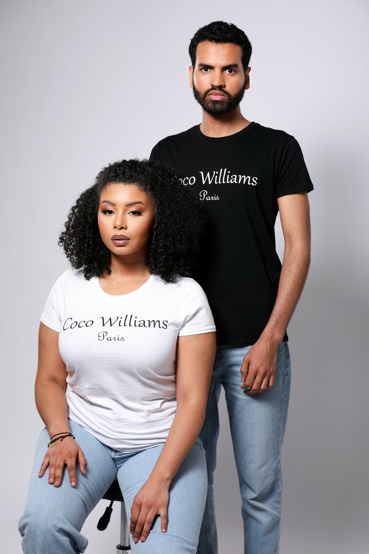 T-shirt homme noir - Coco Williams