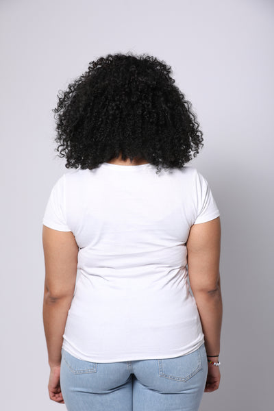 T-shirt femme blanc - Coco Williams