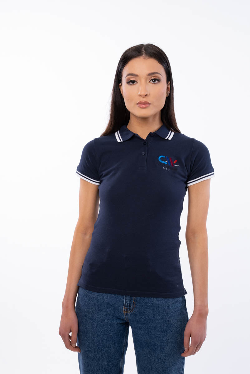 Polo femme bleu - Le Classic