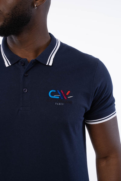 Polo homme bleu - Le Classic