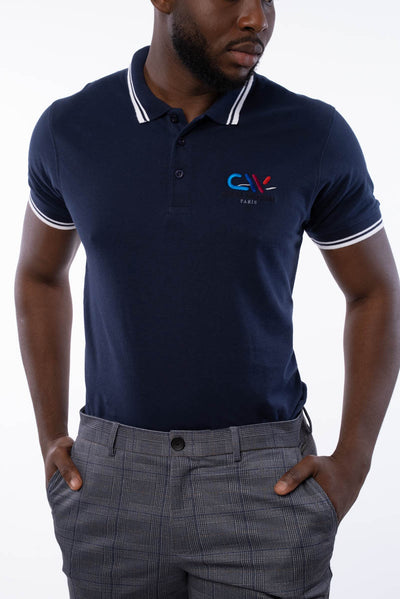 Polo homme bleu - Le Classic