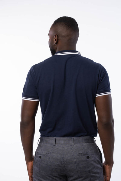 Polo homme bleu - Le Classic