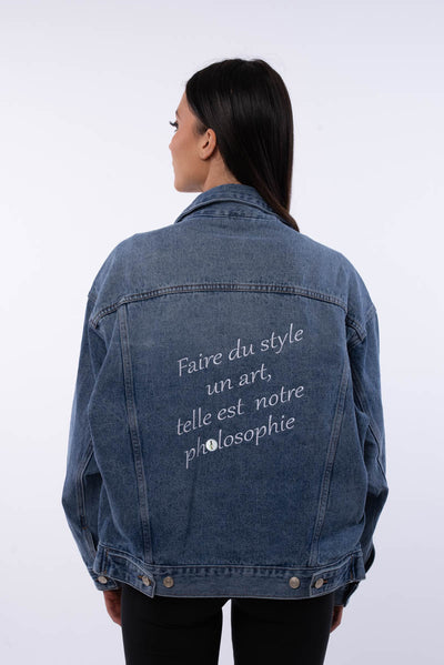 Veste en Jean femme - L'Audacieuse