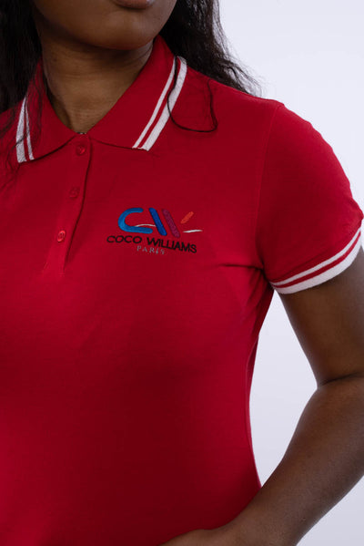 Polo femme rouge - Le Classic