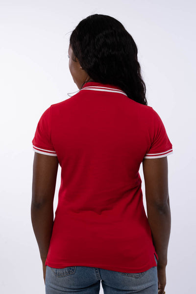 Polo femme rouge - Le Classic